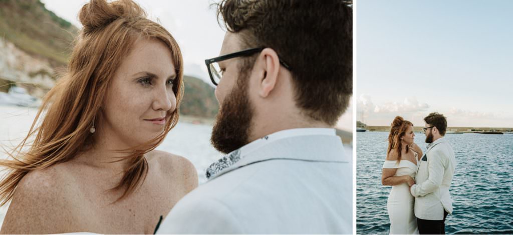 honeymoon photography elegant portrait in Sicily